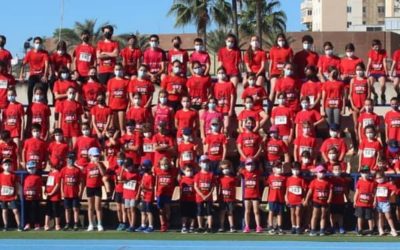 foto niños del club de atletismo los lentos